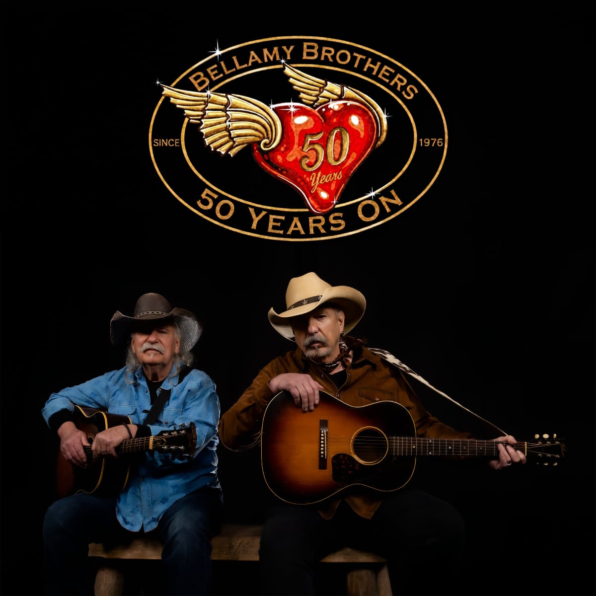 Bellamy Brothers "50 Years On" Single Art