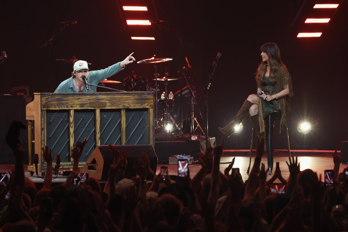Morgan Wallen and Ella Langley; Photo Courtesy of Kevin Mazur/Getty Images for SiriusXM