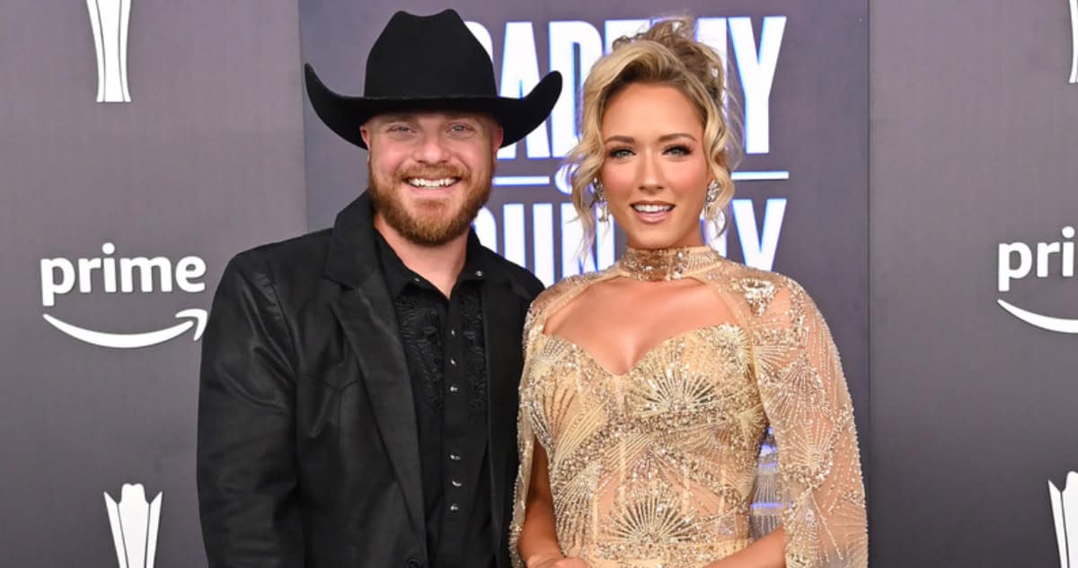 Emily Ann Roberts Dazzles In Gold At The 2026 ACM Awards With Husband Chris Sasser