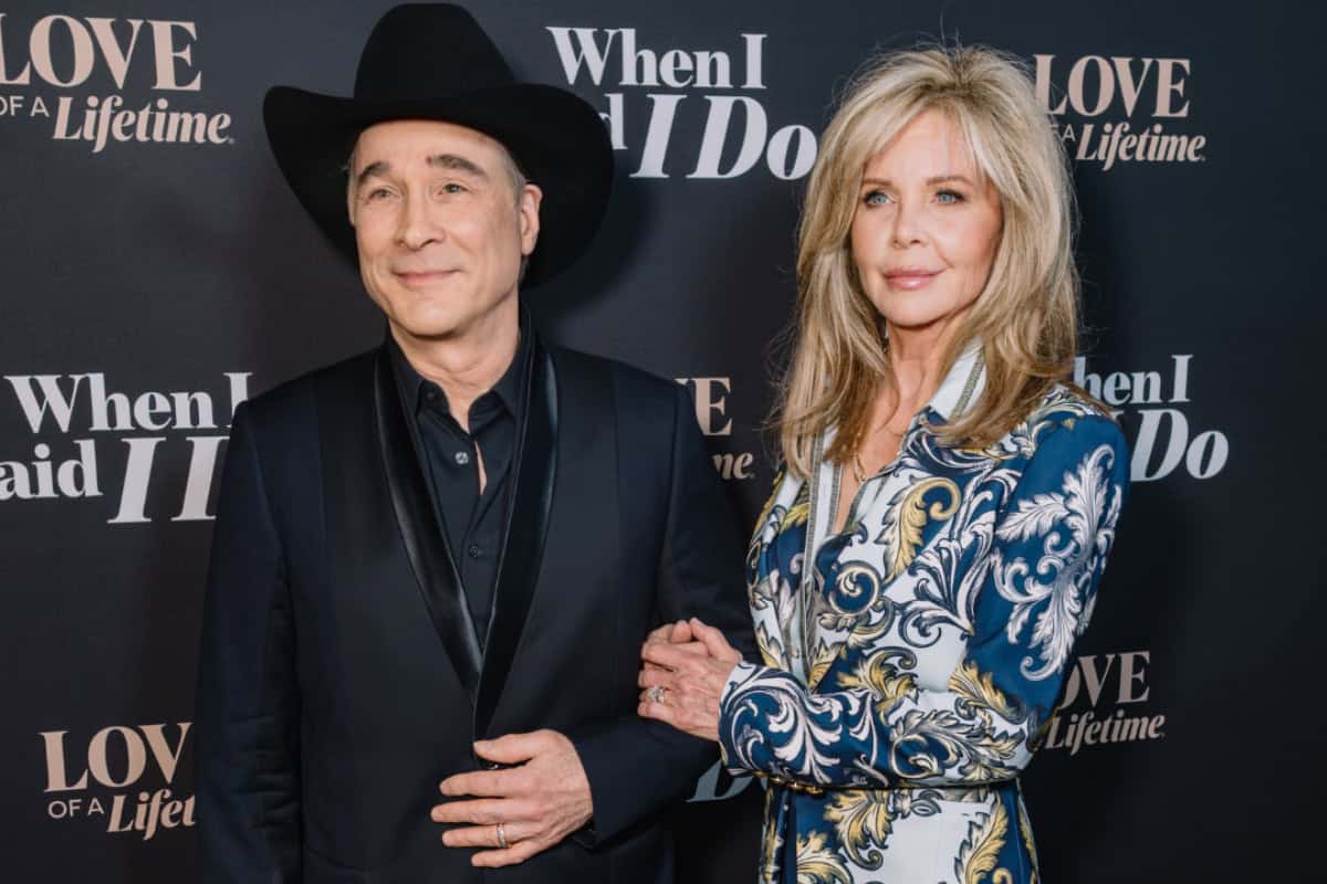 Clint Black and his wife Lisa Hartman Black at When I Said I Do Lifetime Movie Premiere in Tennessee; Photo Courtesy of James Coletta