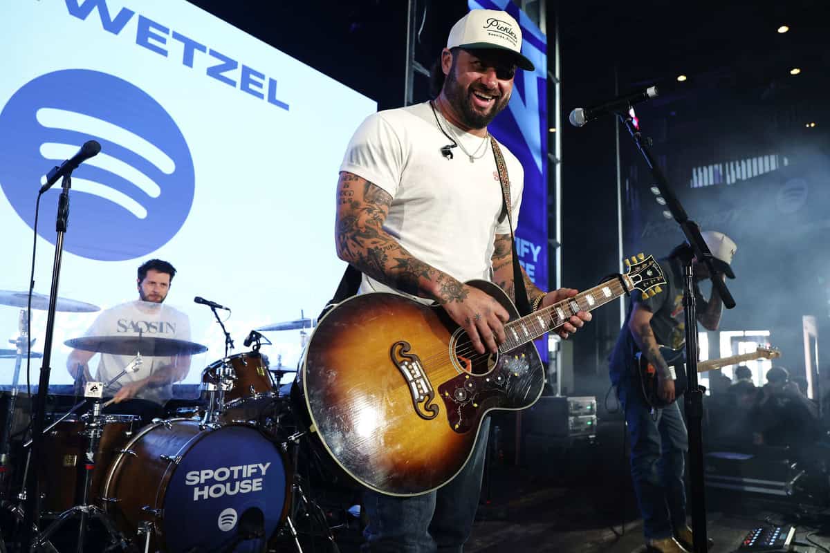 Koe Wetzel at Spotify House at CMA Fest 2026; Photo by Rick Kern/Getty Images for Spotify