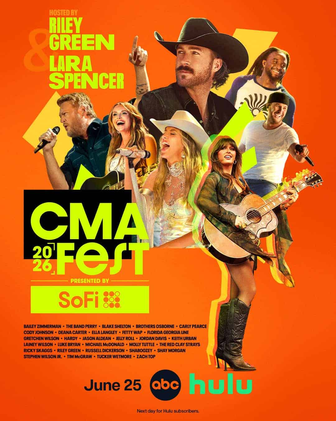 CMA Fest 2026 Broadcast Lineup
