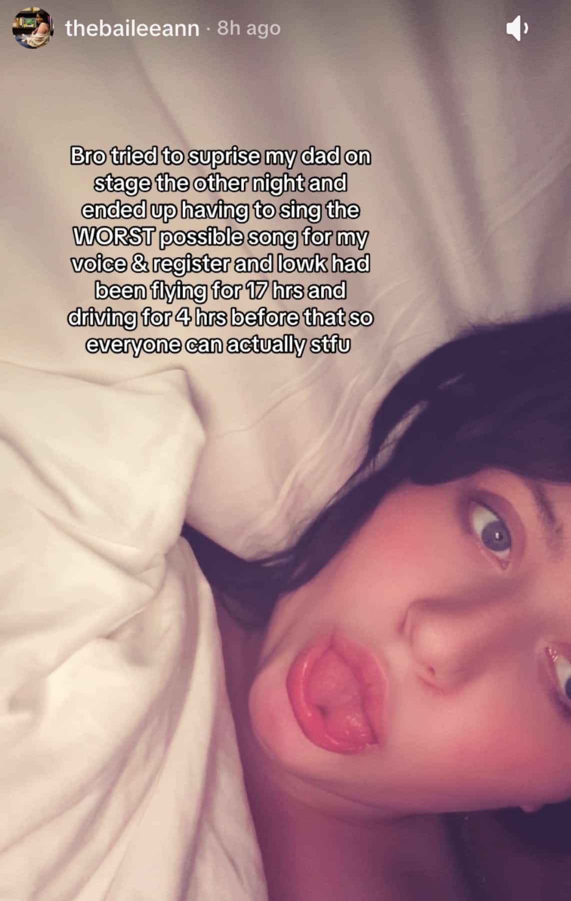 Courtesy of Bailee Ann TikTok Story