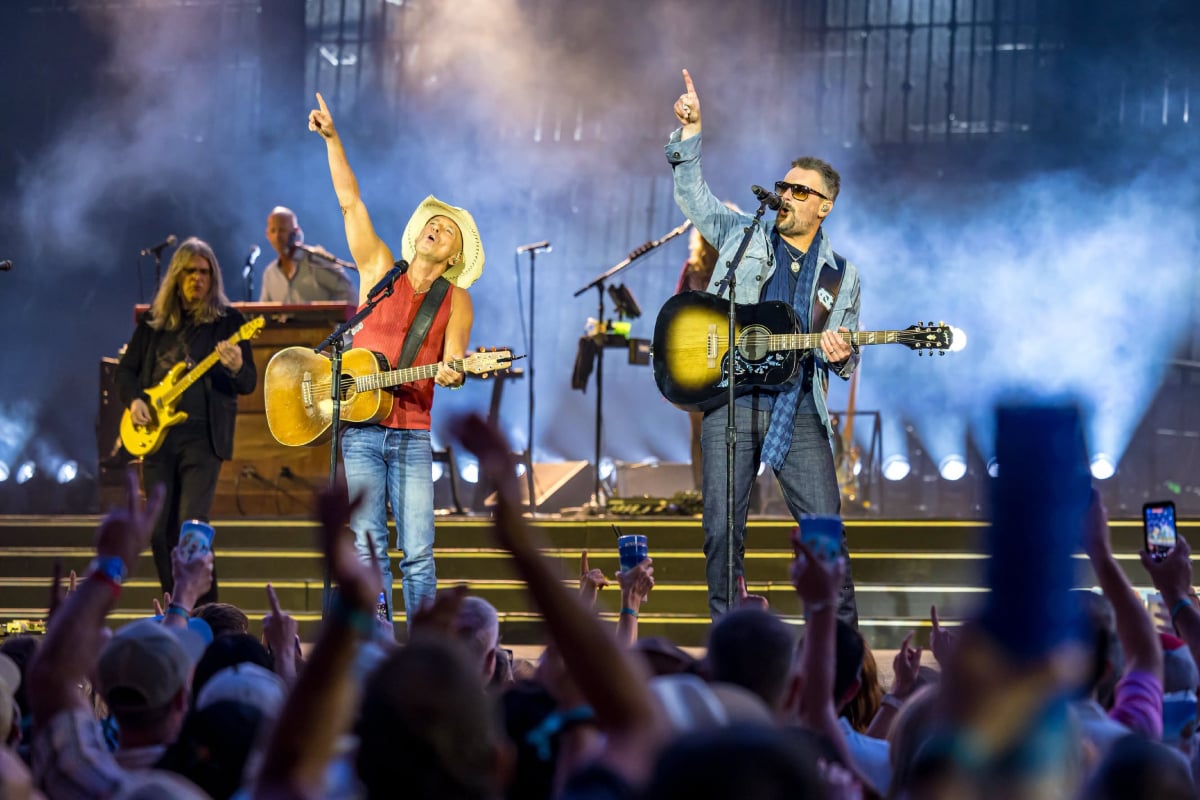 Kenny Chesney and Eric Church; Photo Courtesy of Aliveco