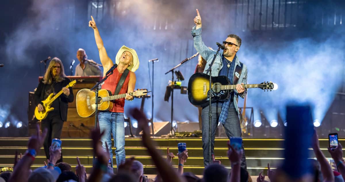 Kenny Chesney Brings Out Eric Church For Surprise Three-Song Performance At Sphere