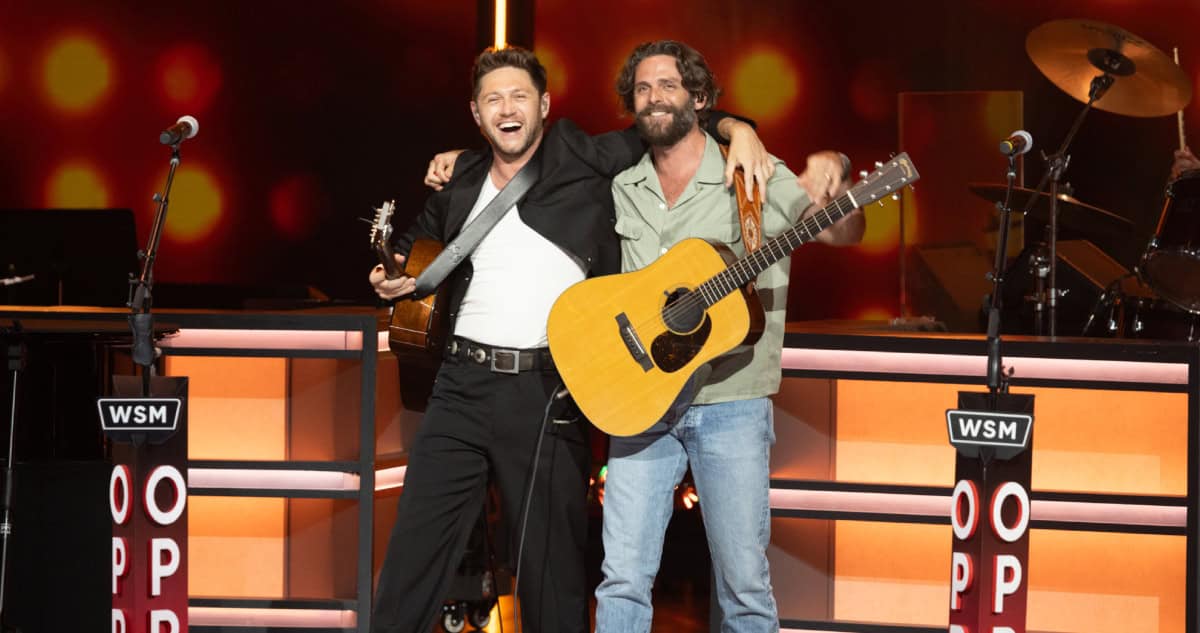 “I Can’t Believe I’m Here”: Niall Horan Gets Emotional During Grand Ole Opry Debut, Brings Out Thomas Rhett For Duet