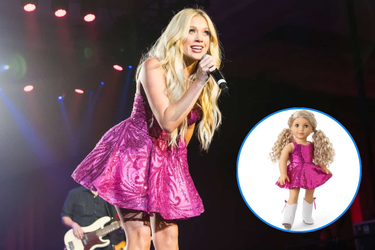 Megan Moroney, Photo by Andrew Wendowski; American Girl Doll