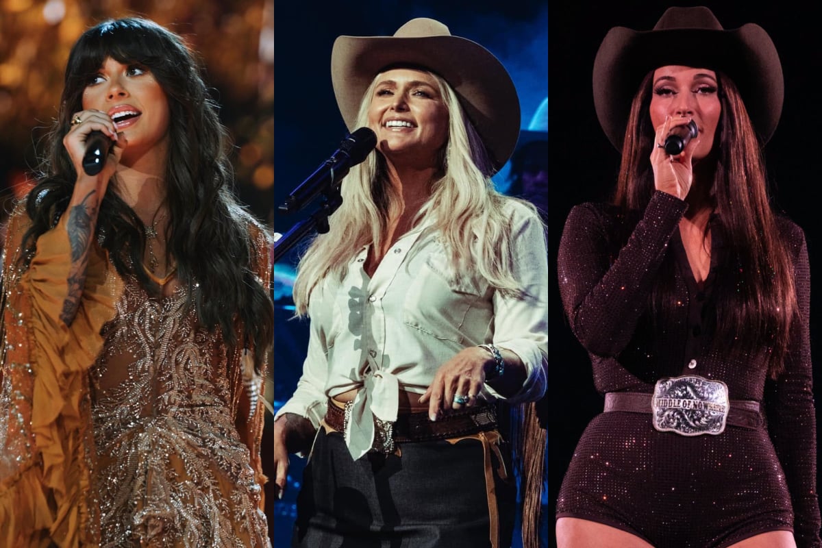 Ella Langley, Miranda Lambert and Kacey Musgraves; Photos Provided